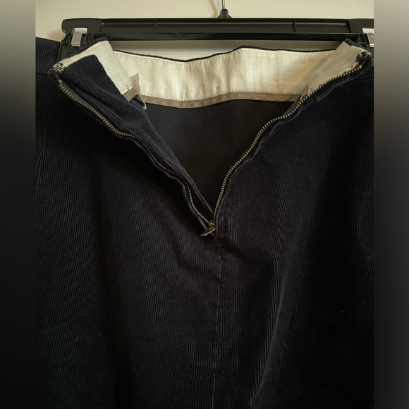 J.Crew Pencil Skirt Women's Size 6 Black 98% Cotton Stretch Ribbed - Picture 5 of 10